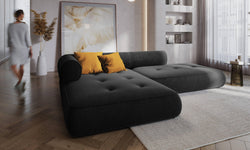 Hoekbank Lily links chenille