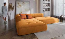 Hoekbank Lily links chenille