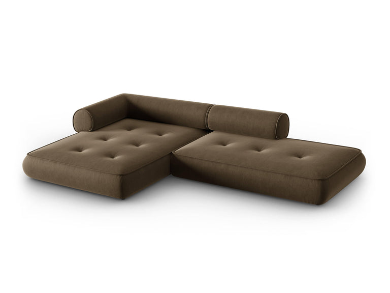 Hoekbank Lily links chenille