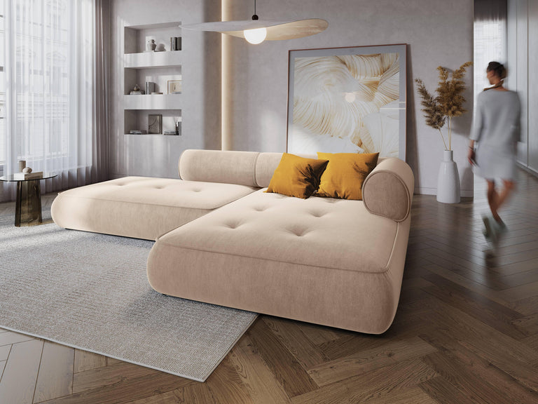 Hoekbank Lily rechts chenille