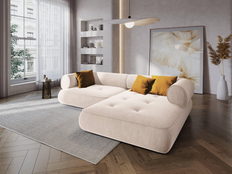 Hoekbank Lily rechts chenille