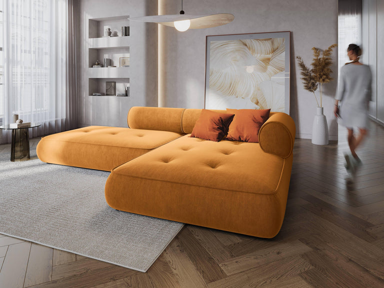 Hoekbank Lily rechts chenille