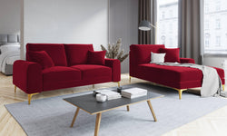 2-zitsbank Madara velvet