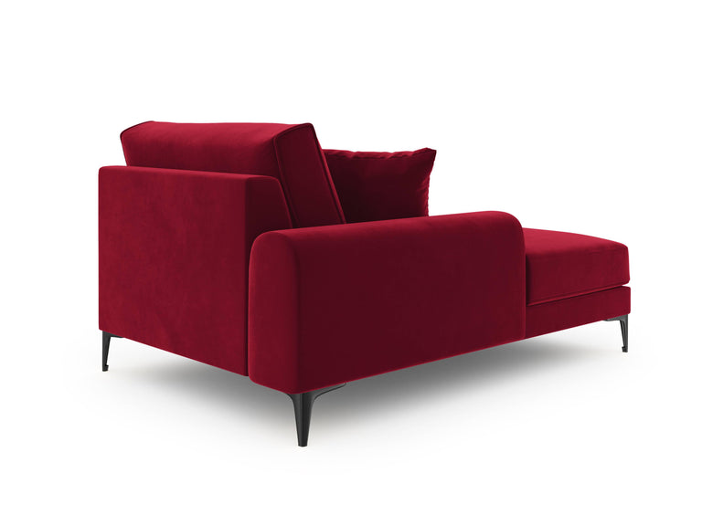 Chaise longue Madara links velvet