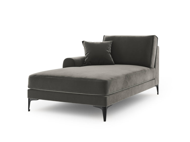 Chaise longue Madara links velvet