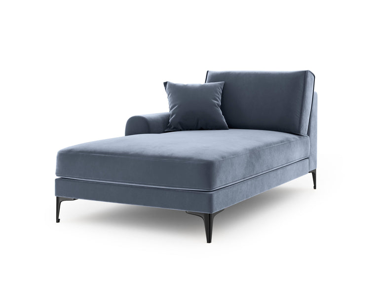 Chaise longue Madara links velvet