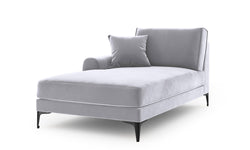 Chaise longue Madara links velvet