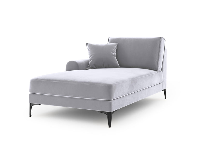 Chaise longue Madara links velvet