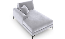 Chaise longue Madara links velvet