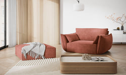 Fauteuil Vanda chenille