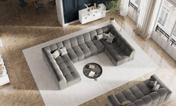 3-zitsbank Kendal velvet