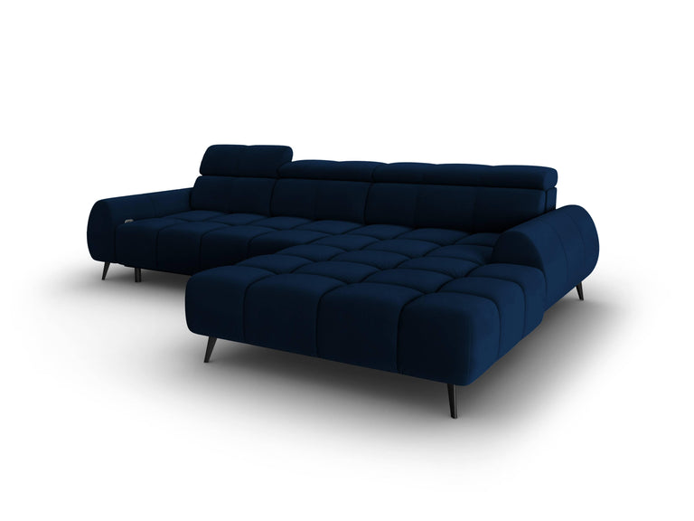 4-zits hoekbank Alyse velvet rechts