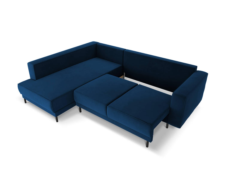 4-zits hoekslaapbank Caro velvet links