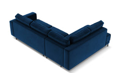 4-zits hoekslaapbank Caro velvet links