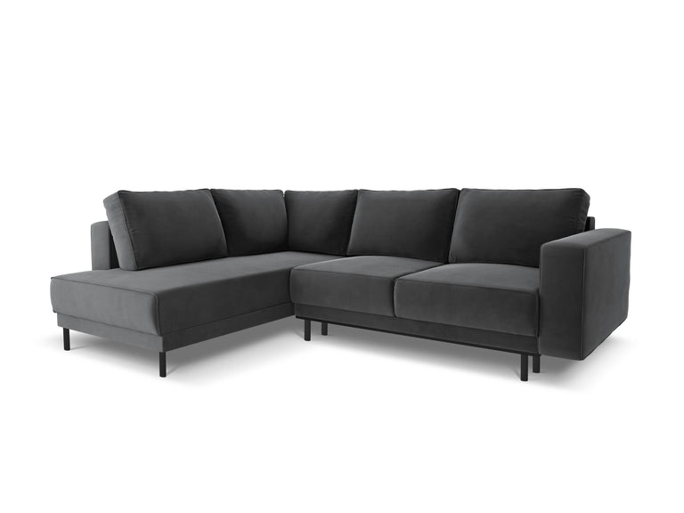 4-zits hoekslaapbank Caro velvet links