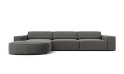 4-zits hoekbank Jodie velvet Chaise Longue links