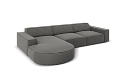 4-zits hoekbank Jodie velvet Chaise Longue links