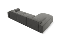 4-zits hoekbank Jodie velvet Chaise Longue links