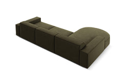 4-zits hoekbank Jodie velvet Chaise Longue links