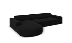 4-zits hoekbank Jodie velvet Chaise Longue links