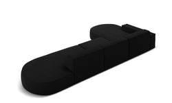 5-zits hoekbank Jodie velvet Chaise Longue links