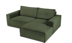 Hoekbank Carlo rechts ribstof