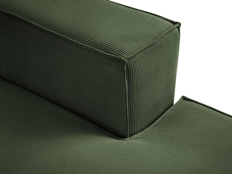 Hoekbank Carlo rechts ribstof