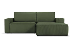 Hoekbank Carlo rechts ribstof