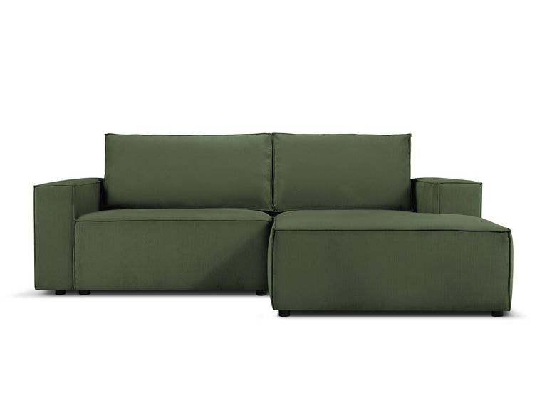 Hoekbank Carlo rechts ribstof