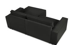 Hoekbank Carlo rechts ribstof