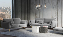3-zitsbank Elio velvet