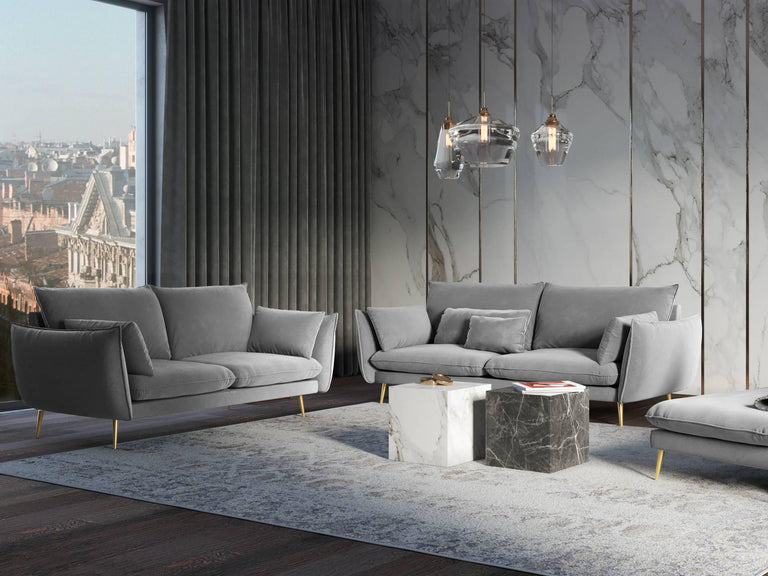 3-zitsbank Elio velvet