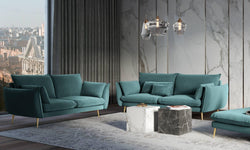 3-zitsbank Elio velvet