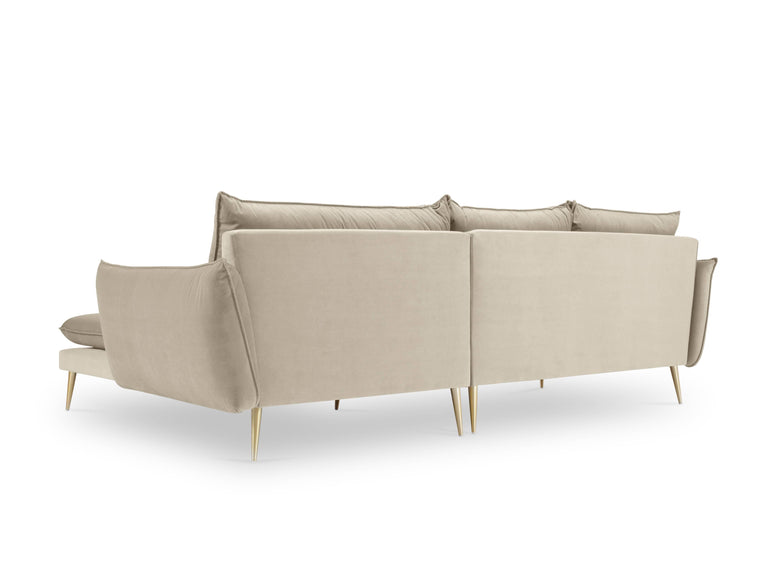 3.5-zitshoekbank Elio rechts velvet