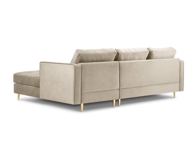 3.5-zitshoekbank Santo rechts velvet