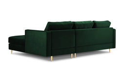 3.5-zitshoekbank Santo rechts velvet