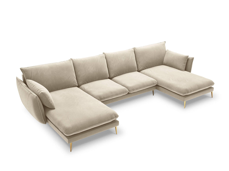 5-zitshoekbank Elio velvet