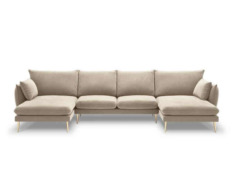 5-zitshoekbank Elio velvet