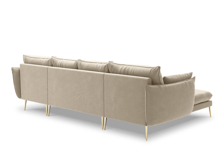 5-zitshoekbank Elio velvet