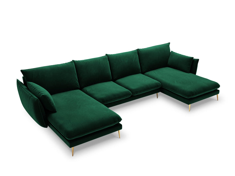 5-zitshoekbank Elio velvet
