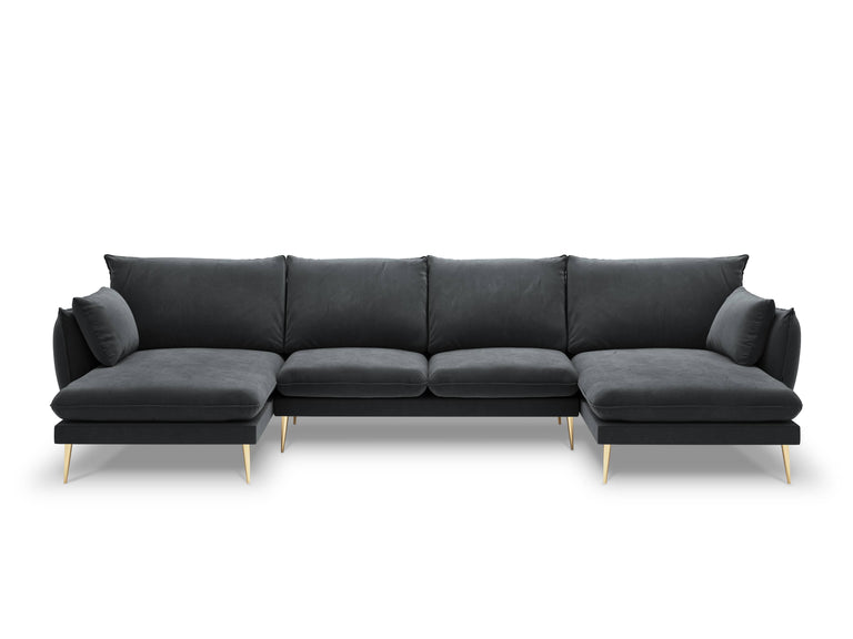 5-zitshoekbank Elio velvet