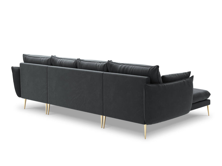5-zitshoekbank Elio velvet
