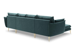 5-zitshoekbank Elio velvet