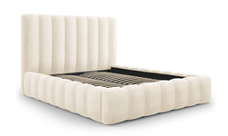 Bed frame Gina velvet met opbergruimte