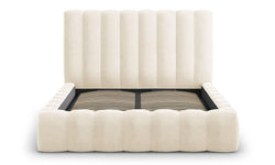 Bed frame Gina velvet met opbergruimte