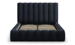 Bed frame Gina velvet met opbergruimte