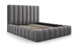 Bed frame Gina velvet met opbergruimte