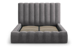 Bed frame Gina velvet met opbergruimte