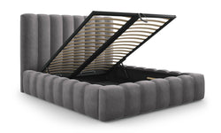 Bed frame Gina velvet met opbergruimte