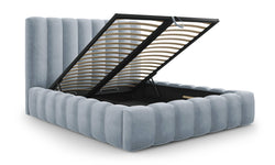 Bed frame Gina velvet met opbergruimte